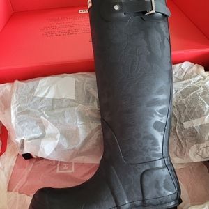 Black Hunter Boots never worn before